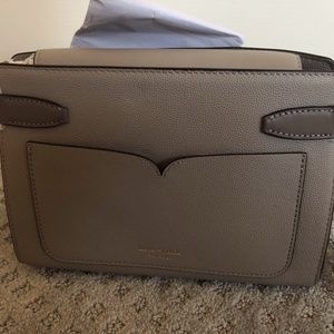 beigey-grey kate spade crossbody bag